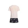 adidas Kids  Casual Sports Set Graphic Tee Set Animal Letter Print Short Sleeve T-Shirt Straight Leg Shorts Set Kids Sets IQ0853