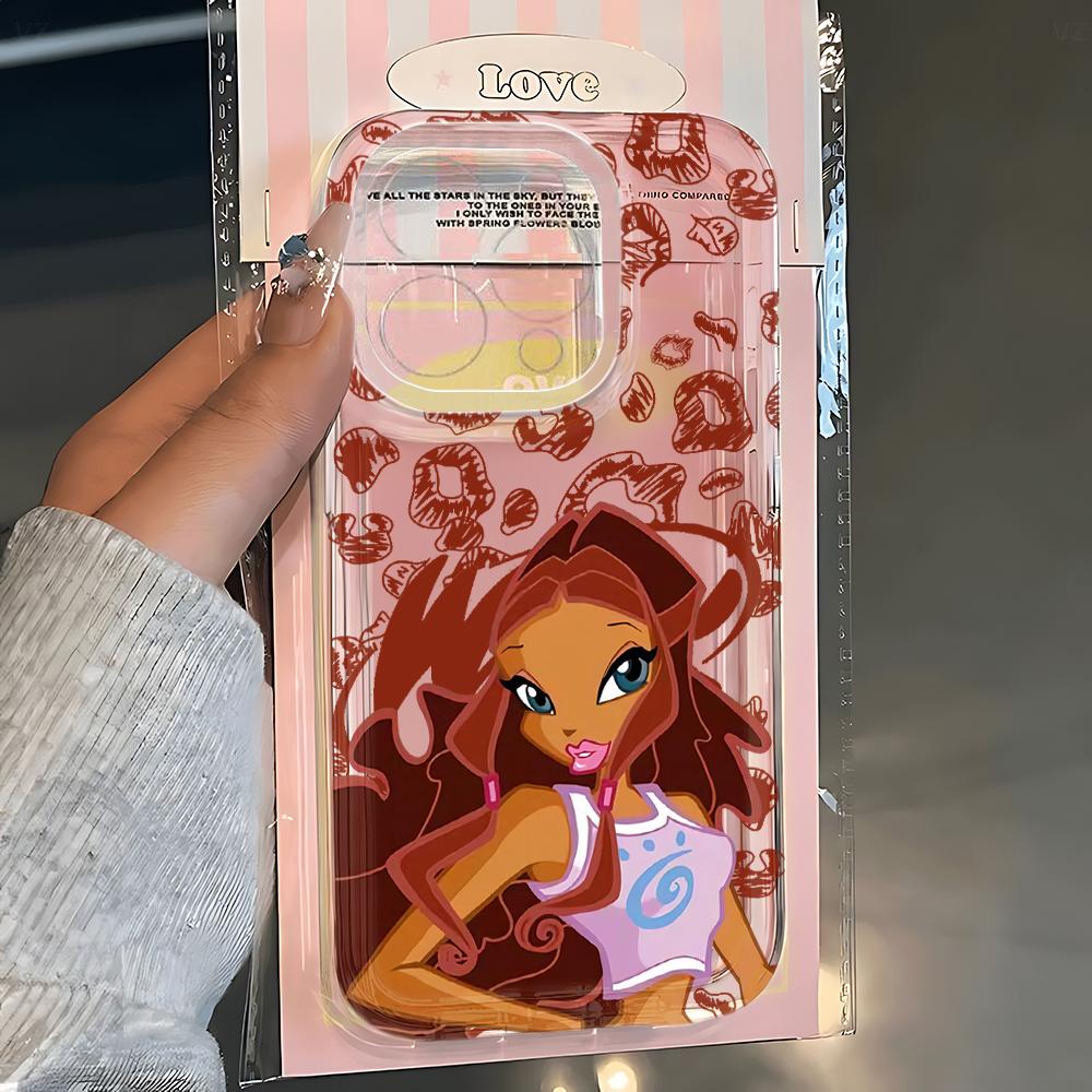 Lovely w-winxs c-clubs Phone Case For Samsung Galaxy S26 S25 S24 S23 S22 S21 S20 Note20 Edge Plus Ultra Lite 5G Clear Back Cover