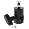 Schneller Adapter Konverter für Lichtstativ Blitzlicht 3/8 Zoll Gewindebolzen auf 1/4 Zoll Gewinde Halterungsadapter Fotostudio