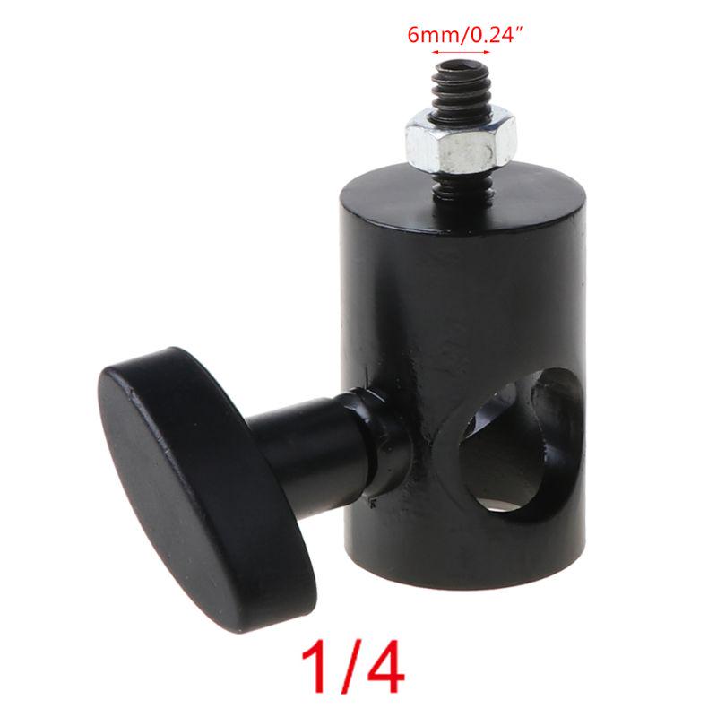 Schneller Adapter Konverter für Lichtstativ Blitzlicht 3/8 Zoll Gewindebolzen auf 1/4 Zoll Gewinde Halterungsadapter Fotostudio