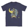 Novelty The Moon Style Tshirt Unisex Cotton Short Sleeve Sailors Moons Round Neck Summer Clothing