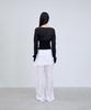 Deoaeteus Hemp Linen Boatneck Pullover_Black