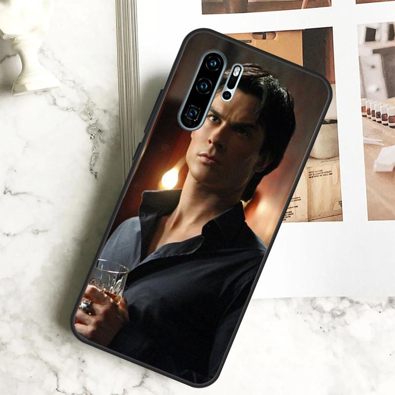 Damon Salvatore Vampire Diaries For Huawei Nova 12i 12s 11i 8i Y73 Y72 Y61 Y91 Y90 Y70 Y60 9 10 SE P30 P40 Lite P60 Pro Case