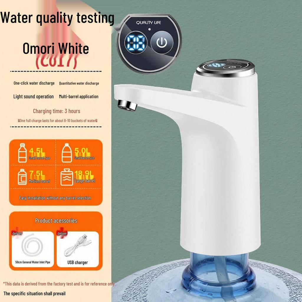 Electric Household Bottled Water Dispenser Pump: Fully Automatic Mineral Water Dispenser