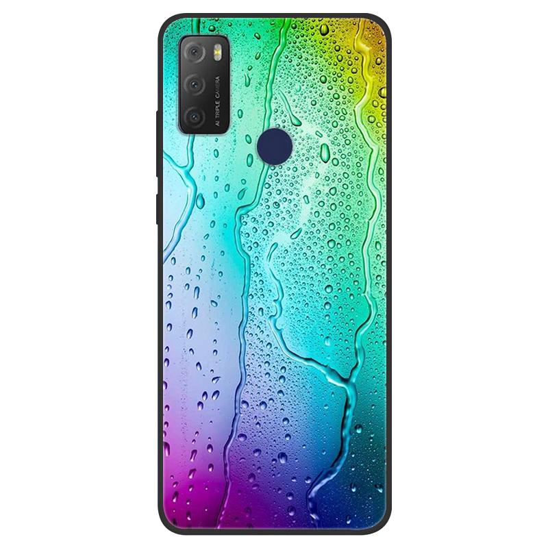 For TCL 20Y Case Girl Cat Flower Soft Silicone Back Wolf Shell for TCL 20E 6125F Fundas Phone Cover For TCL20Y 6156D 20 E Coque