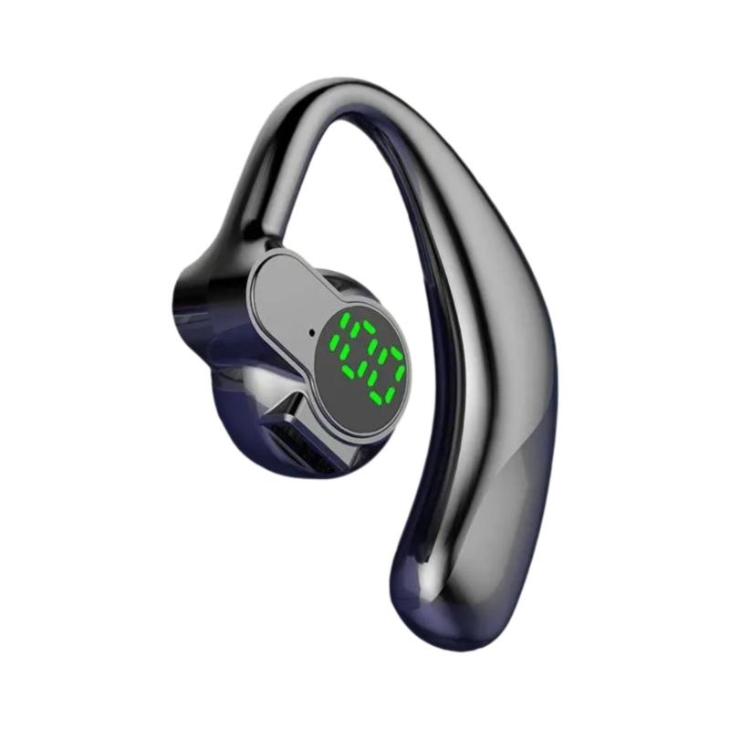 True Wireless Bluetooth-compatible Headphones with High Fidelitys Sound and Ergonomic Ear Hook for Stability During Exercise