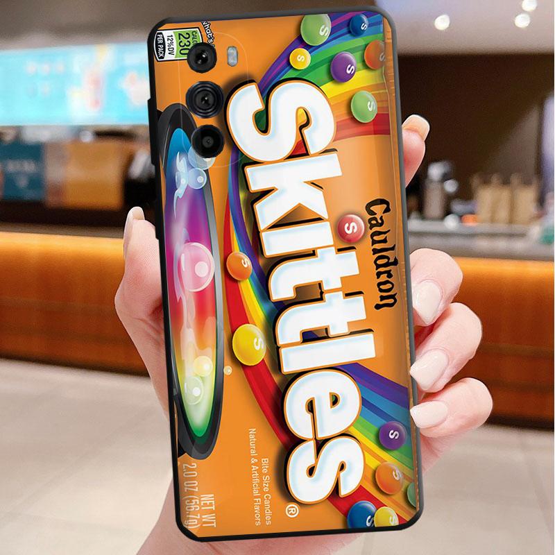 

Phone Case For Motorola Edge 50 40 Pro 60 50 40 30 Ultra Neo Fusion G85 G72 G53 G54 G84 G13 G32 potato chips Snacks Chocolate Moto G32