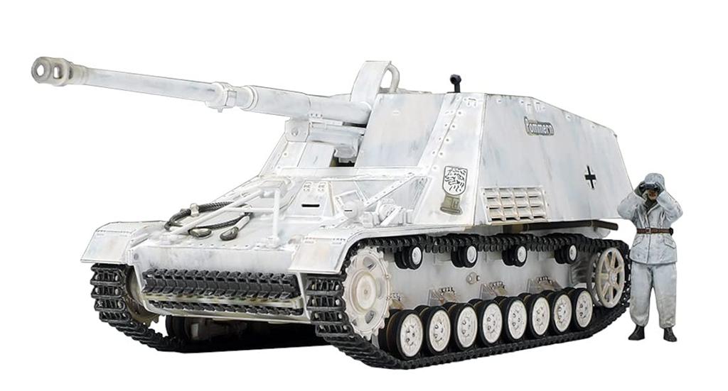 Tamiya Military Miniature Series 100 German Heavy Gun Nashorn Plastic Model Kit 32600 1/48 No. Anti-Tank Self-Propelled (Tank)