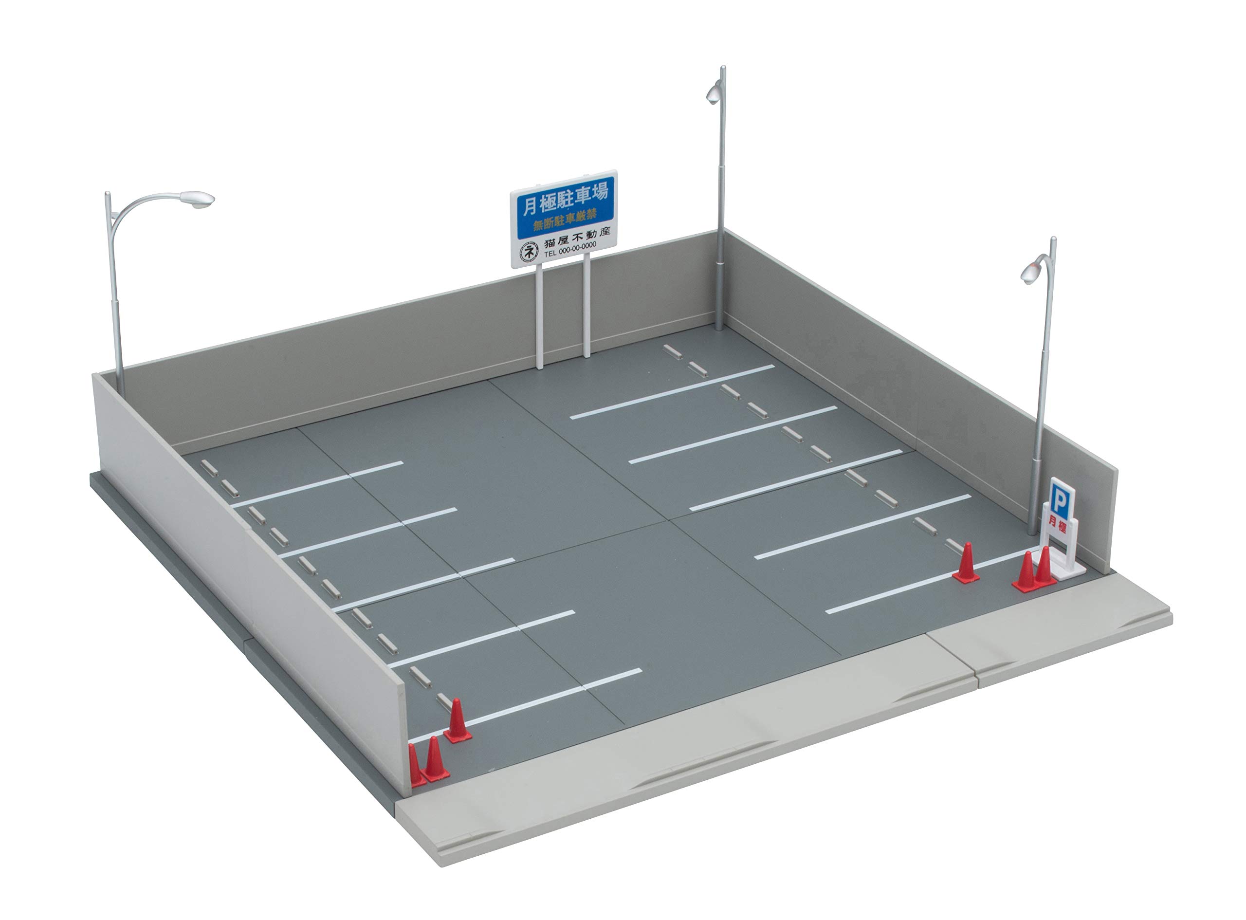 

Tomicarama Vintage Масштаб 03b Месячная парковка Миниатюрный автомобильный аксессуар Готовое изделие 1/64 (Смола АБС) -