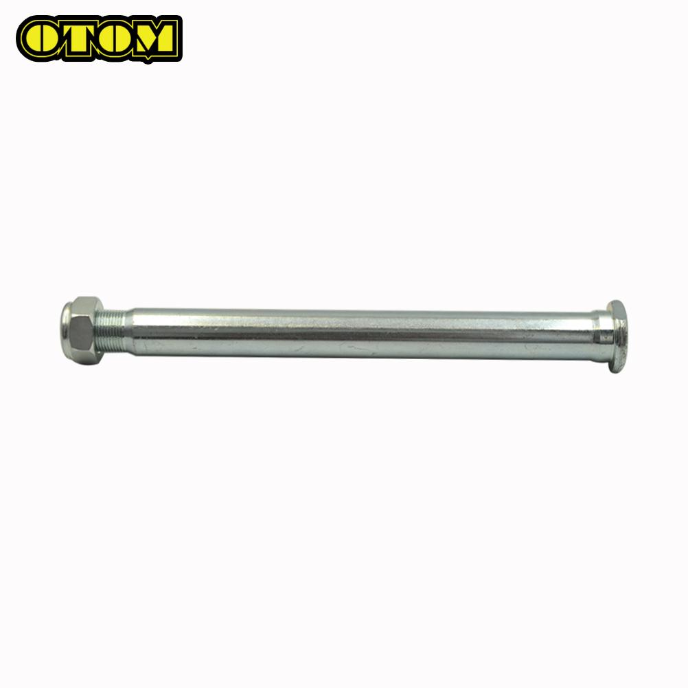 For HONDA Motorcycle Front Rear Wheel Hub Axle Axis WIth Nut Accessories CRF250R CRF250X CRF450R CRF450X 2002-2019 Pit Dirt Bike