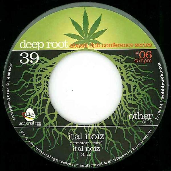 

7-дюймовая пластинка ABASSI ALL STARS ITAL NOIZ Ital Dub Ital Noiz ROOT039 Deep Root 2010 UK Reggae Ska Dub Б/у