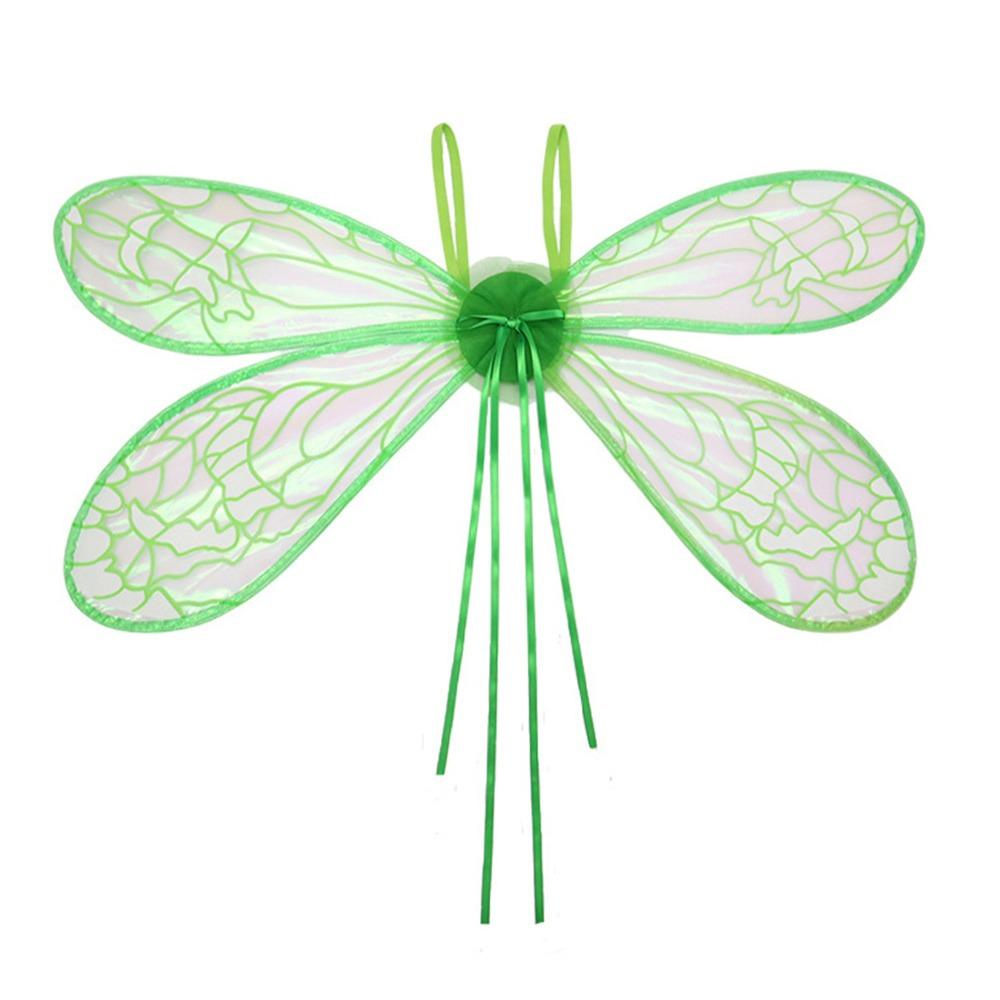Costum de Halloween Aripi de Zână Sclipitoare Femei Fete Prințesă Aripă de Înger Aripi de Libelulă Elf pentru Cosplay, Petrecere, Dress Up