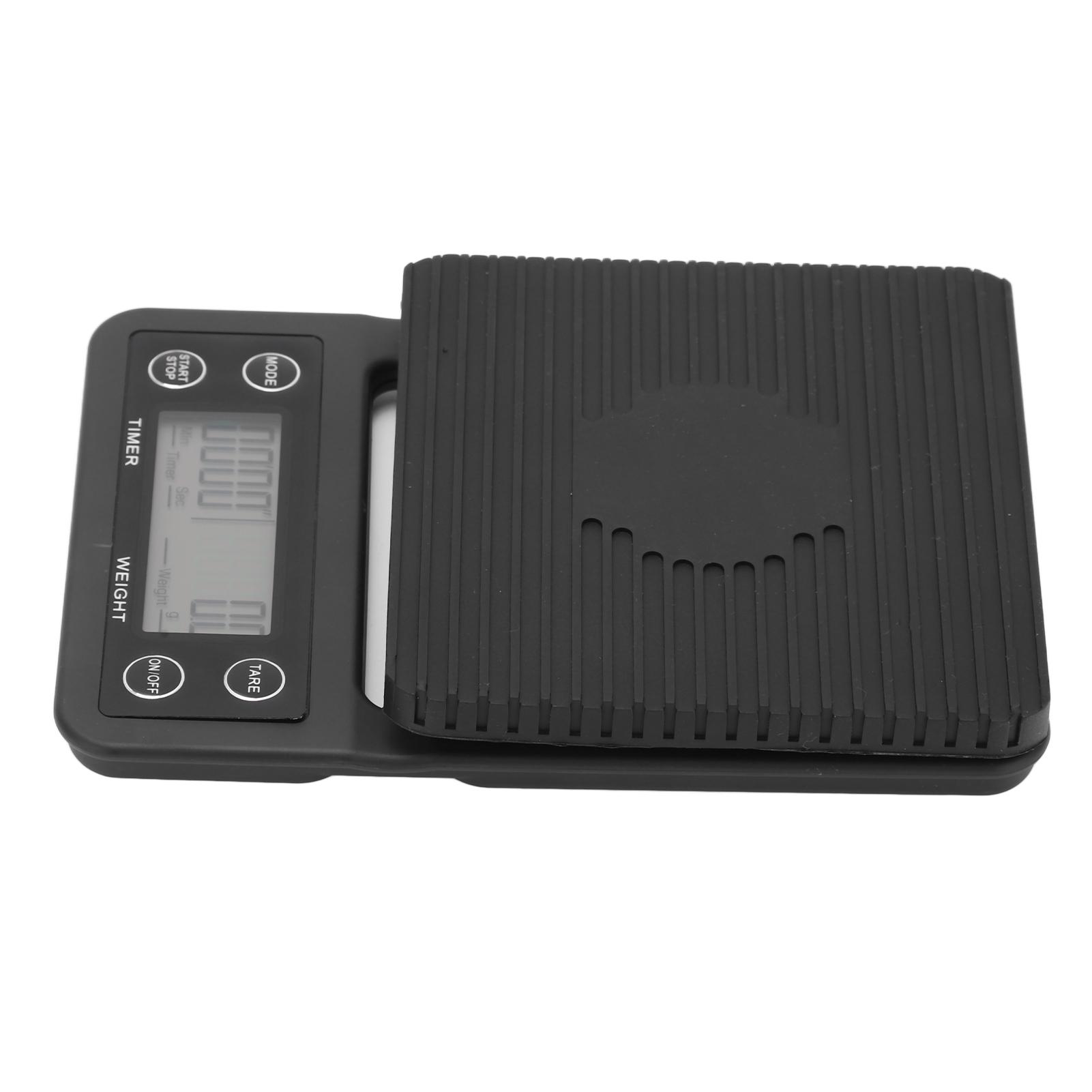 K07 3Kg 0.1g LED Electronic Kitchen Scale Multifunctional Waterproof Food Scale with Timer