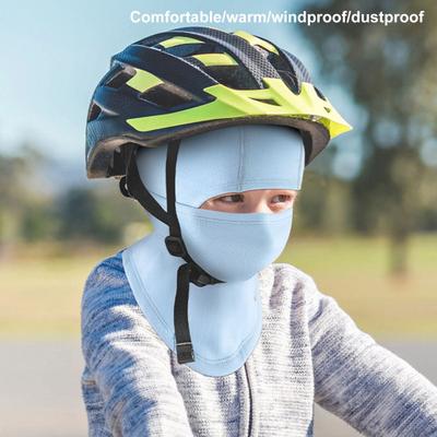 Winter Warm Kinder Radfahren Bandana Winddicht Sonnenschutz Outdoor Kopfbedeckung Hochelastisch Vollflächiger Gesichtsschutz Skifahren Reiten Gesichtsbedeckung