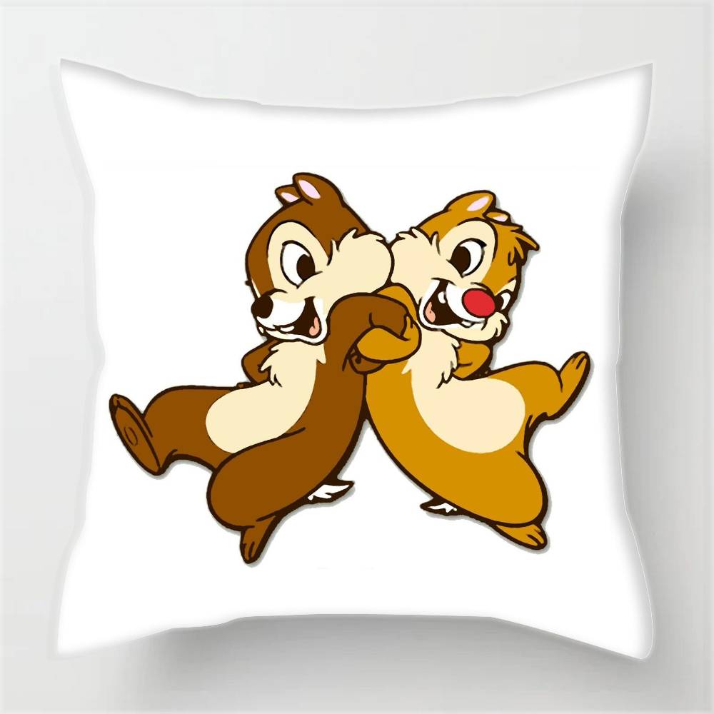 Pillowcases cushion covers living room sofas home decor gifts Cute C-hip And D-Dale  anime