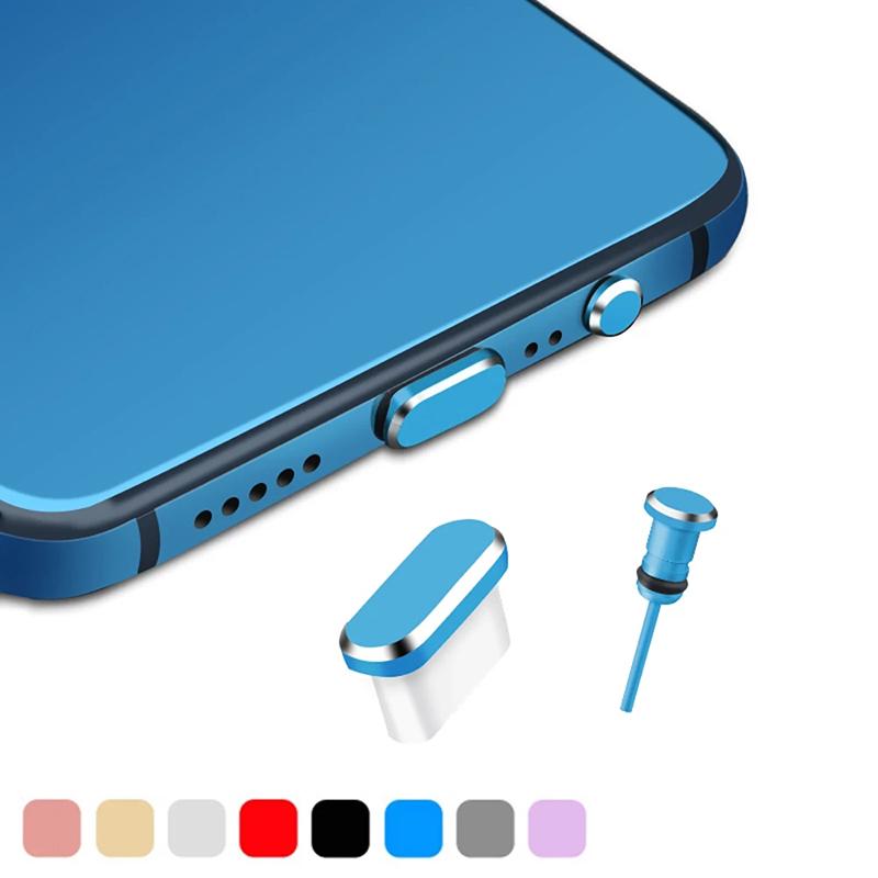 Type-C Micro USB Charging Port Anti Dust Plug Earphone Charging Port Protector Cap Cover For iPhone 6 5 5s Samsung Huawei Xiaomi
