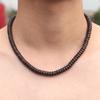 Vintage Herresmykke 4mm/6mm/8mm Naturlig Trekrage Mannlig Halskjede Tilbehør Kjæreste Gave Colar De Pedra Armbånd Smykker