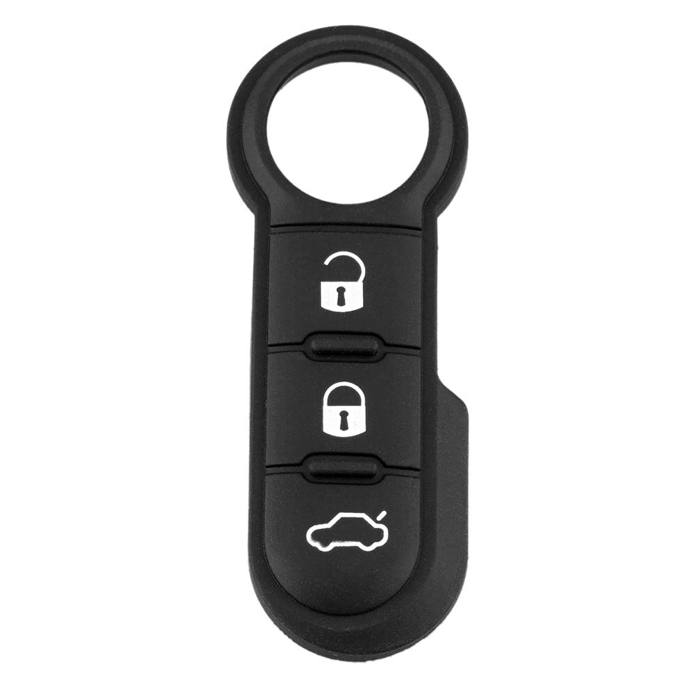 

3-Button Remote Key Fob Repair Rubber Pad for Fiat 500 Panda Abarth Punto