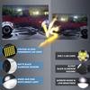 8 Pods Rock Lights, 36 LEDs Underglow Lights for Truck SUV UTV ATV Car Boat Motorcycle White Light
