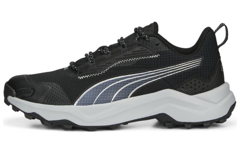 PUMA Obstruct Profoam Comfortable Slip Resistant Slip Resistant Low top Running Shoes Unisex Black White 377876-06 44.5