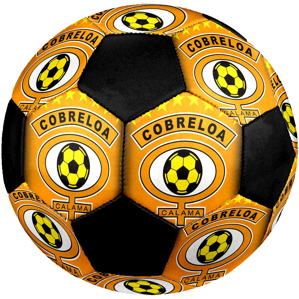 SIZE 5 Cobreloa Soccer Ball Colorful All Ages Machine Stitched PVC Competition Ready Durable High-Bounce