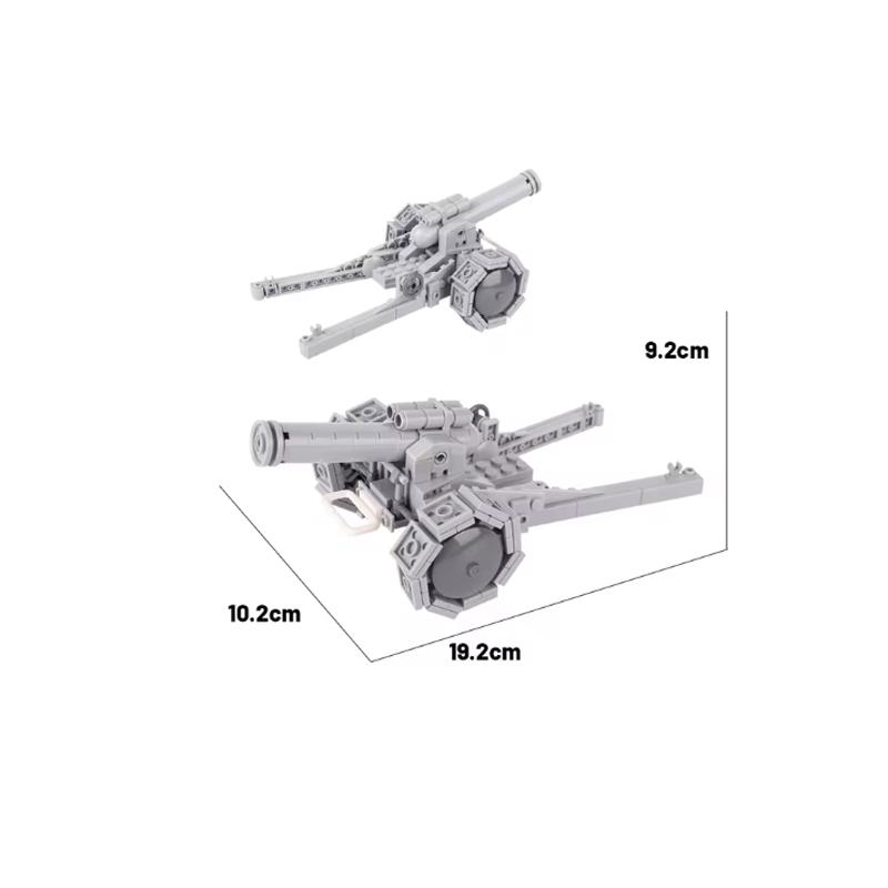 MOC Military Building Block Set Weapons War Army Accessories Soviet Army Characters Cannon Carts Launchers Tents Block Bricks Gift Presents Toy