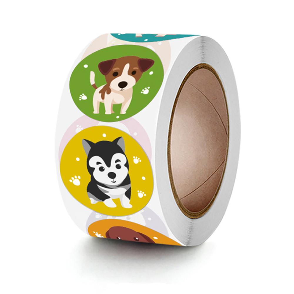 100-500Pcs High-Standard Cute First-Class Animals Stickers Premium-Quality Labels Premium-Quality Reward High-Standard Stickers High-Standard
