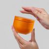 1/5Pcs Portable Tea Canister Mini Empty Pot Tea Box Candy Round Cans Thickened Iron Herb Sealing Jar Spice Storage Organizer