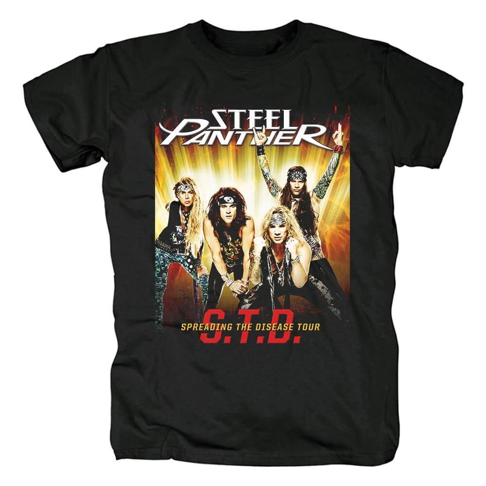 Vtg Steel Panther Band Us Hard Rock Heavy Cotton Black All Size For Men TT315 Unisex T-Shirt XXXL