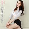 Sexy Lingerie Secretary Uniform Suit Sexy Professional Crossover Girdle Hip Skirt Cosplay Clothes