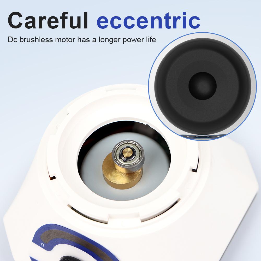 Mezclador de vórtice pequeño de 3500 rpm VM1 Mezclador centrífugo para tubos de ensayo pequeños VM1S Mezclador de velocidad infinitamente variable