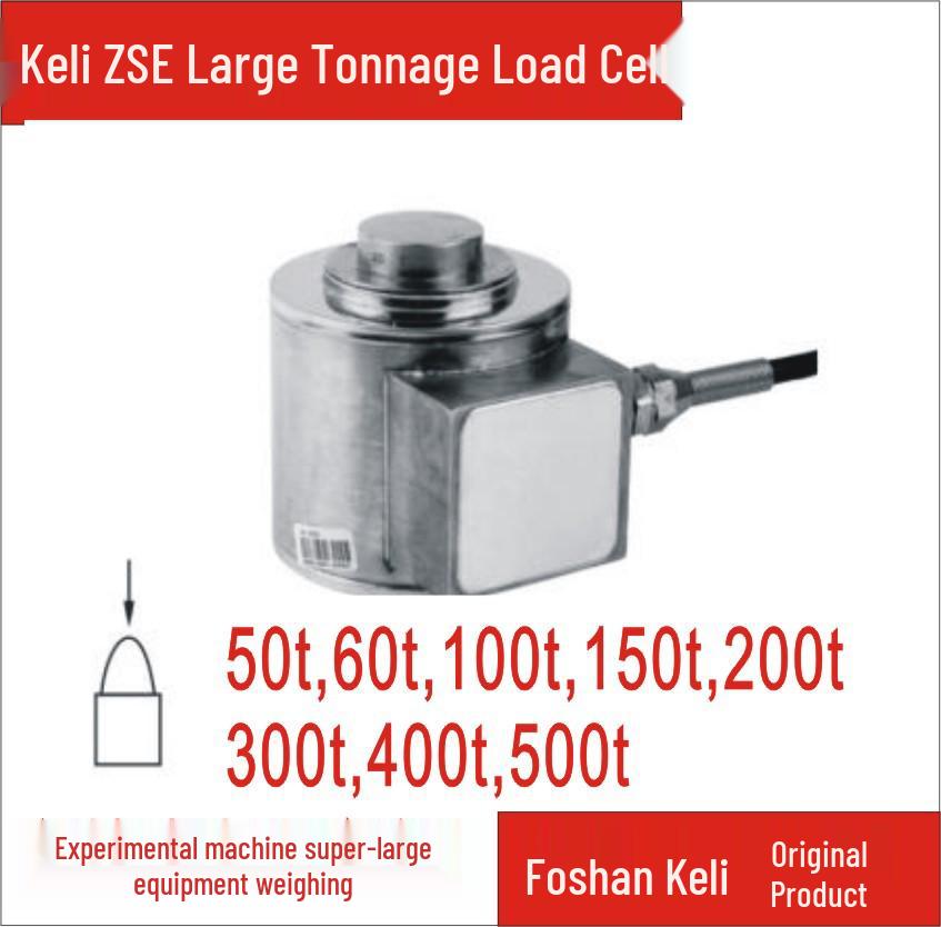Keli High-Capacity Sensors: ZSE-50T, 100T, 150T, 200T, 300T, 400T, 500T Tons ZSE