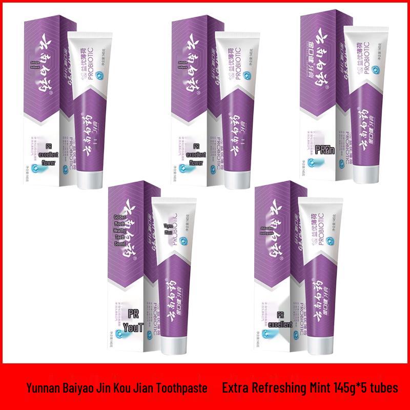 

Yunnan Baiyao Jin Kou Jian Refreshing Mint Toothpaste