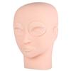 Training Head Mold Eyelash Grafting Head Model Mannequin Head Makeup Tattoo Practice HeadTattoo Practice Detachable Head