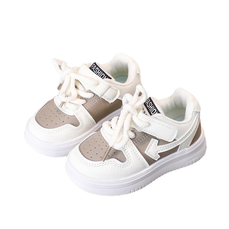 Kindersportschuhe Jungen und Mädchen Board-Schuhe 2025 Frühling, Herbst und Winter Koreanische Version Jungen Babyschuhe kleine weiße Schuhe Kleinkindschuhe