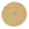 1 Pieces Of Cotton Coasters Insulation Pads Cotton Rope Decorations Coasters With Cup Holders Thickened Septa Coasters