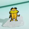 Xiaomi Cartoon Children's Novel The Lorax Enamel Pins Forest Guardian Character Brooches Backpack Lapel Badge Jewelry Friends Gifts