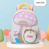 Childrens Cartoon Mushroom Backpack With Soft Nylon Material For Kindergarten And Early School