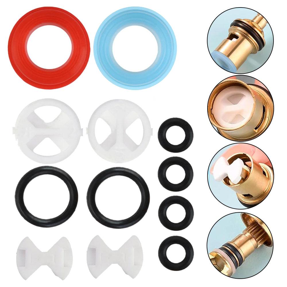 

12PCS Faucet Tap Valve Cartridge Replacement Kit Faucet Washers For Mixer Faucet Round Ceramic Chip Set Faucet Accessories China Mainland