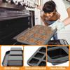 Square Shape Mini Loaf Pan 12 Cavity Muffin Baking Pan Muffin Cupcake Pan  Kitchen Gadgets
