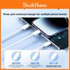 Usbc Micro Usb Lightning 100w Fast Charging Data Cable For Smartphones And Car Use