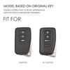 Car Key Case Cover Fob Protector Leather Keychain Holder Accessories for Lexus Rx300 200t Nx200 Nx300h Es250 Lx570 Keyring Bag