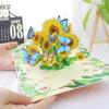 Handmade Teachers Day Cards Colorful Gratitude Card 3D Butterfly Greeting Card  Teacher's Day