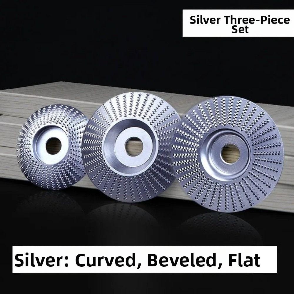 100mm Diameter Woodworking Grinding Wheel Arc Shape Wood Carving Disc Sanding Wheel Wood Polishing