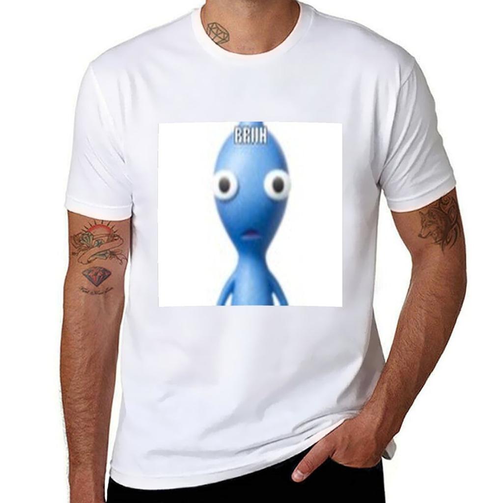 BRUH Pikmin 2 TShirt Plus Size Everyday Tee Shirt