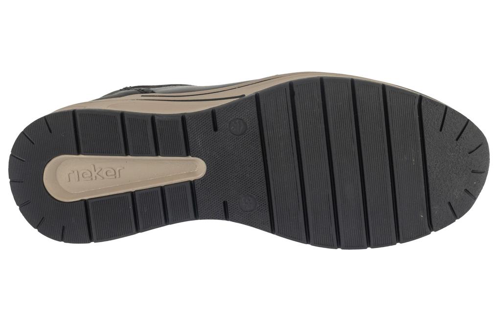 Rieker Shoes, Womens black Half shoes