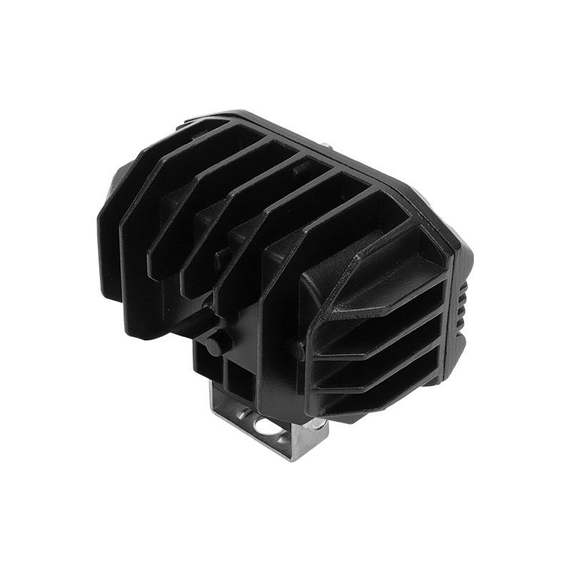 1/2pcs Universal Motorcycle LED Fog Lights Yellow White Spotlight 10W Floodlights 6000lm Auxiliary Fog Lamp