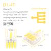 5/10PCS Mini Fast Compact Splicing Conductor Connector 1 In Multiple Out Splitter Splicing Terminal Block M3 Screw Fixing Hole