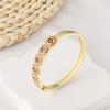 New European and American Fashionable Women's Exaggerated Retro Geometric Square Bracelet