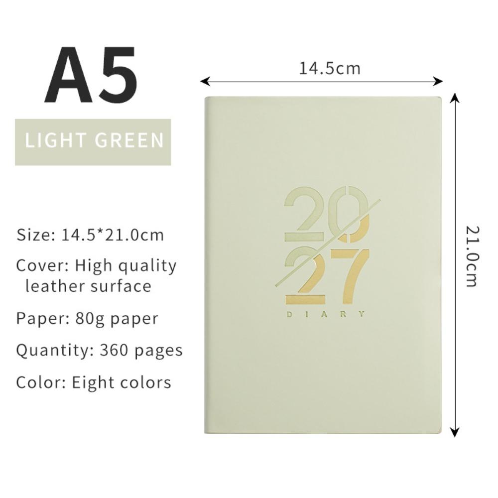 A5 2027 Schedule Planner 12 Month Agenda Planning Notebook New Planner Notepad  Time Management